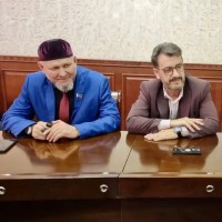 В Национальной библиотекe Чеченской Республики имени А. А. Айдамирова прошла рабочая встреча членов Совета Общественных палат Чеченской республики и Владимирской области
